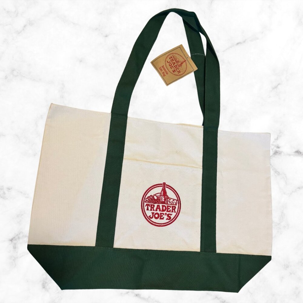 NWT | TRADER JOE'S Reusable Canvas Tote Bag